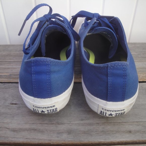 Converse Shoes Royal Blue Chuck Taylor Lunarlon Mens 11.5 - Picture 4 of 8